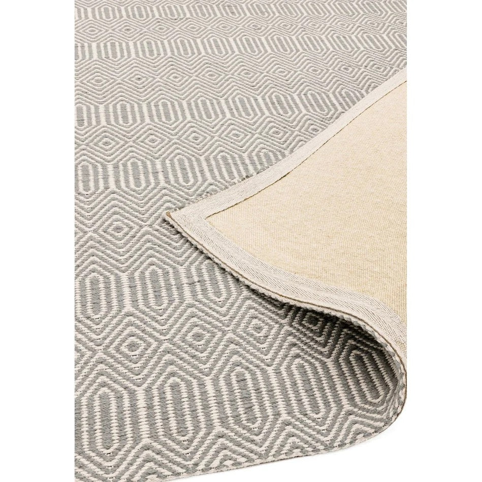 Tapis Laine et Coton tissé main style berbère SILWAN - Novatrend 