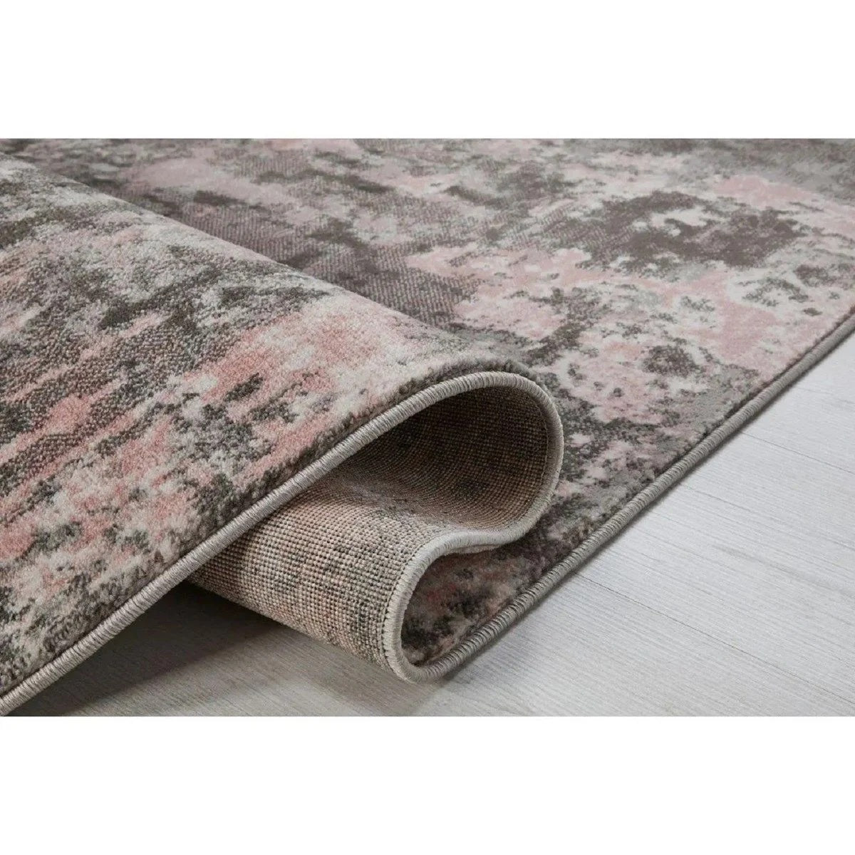 Tapis de salon moderne tissé plat WAVY