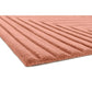 Tapis pure laine uni tufté main relief SQUARE - Novatrend 