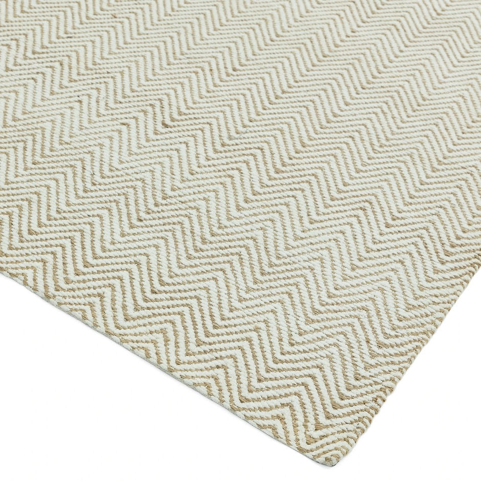 Tapis de couloir moderne jute et coton ARROW SM - Novatrend 