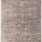 Tapis de salon en viscose fait main TITANE - Novatrend 