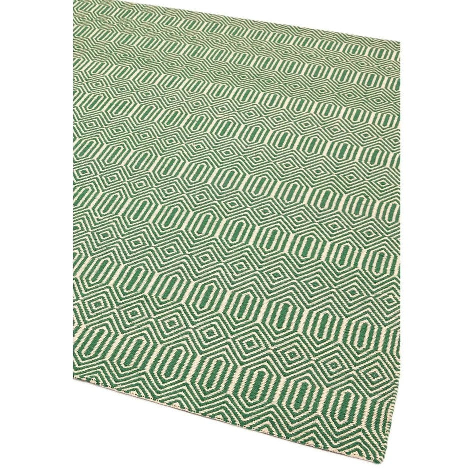 Tapis Laine et Coton tissé main style berbère SILWAN - Novatrend 
