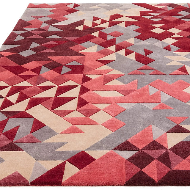 Tapis de salon moderne tufté main MYSTERIA - Novatrend 