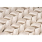 Tapis de salon tressé main en laine BORY - Novatrend 