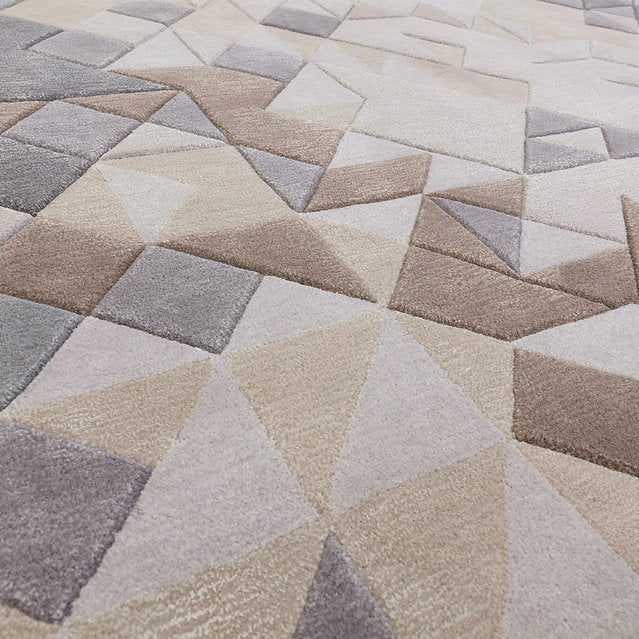 Tapis de salon moderne tufté main MYSTERIA - Novatrend 