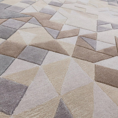 Tapis de salon moderne tufté main MYSTERIA - Novatrend 