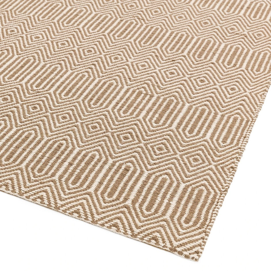 Tapis de couloir moderne laine et coton SILWAN - Novatrend 