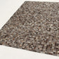 Tapis de salon moderne cuir véritable PATCHY - Novatrend 