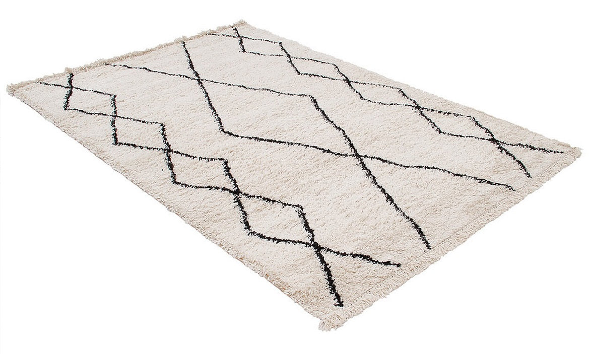 Tapis shaggy style berbère BEDOUN - Novatrend 