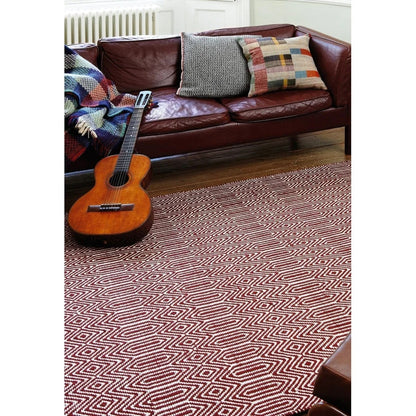 Tapis Laine et Coton tissé main style berbère SILWAN - Novatrend 
