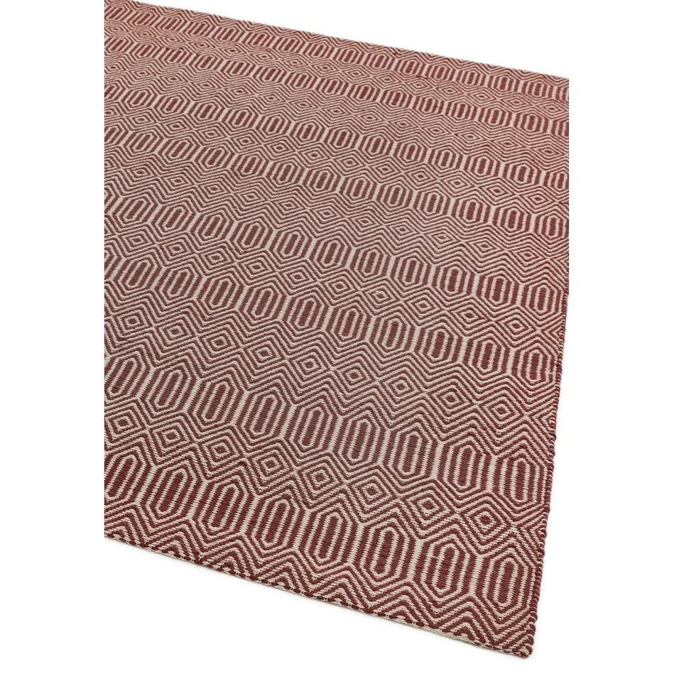 Tapis Laine et Coton tissé main style berbère SILWAN - Novatrend 