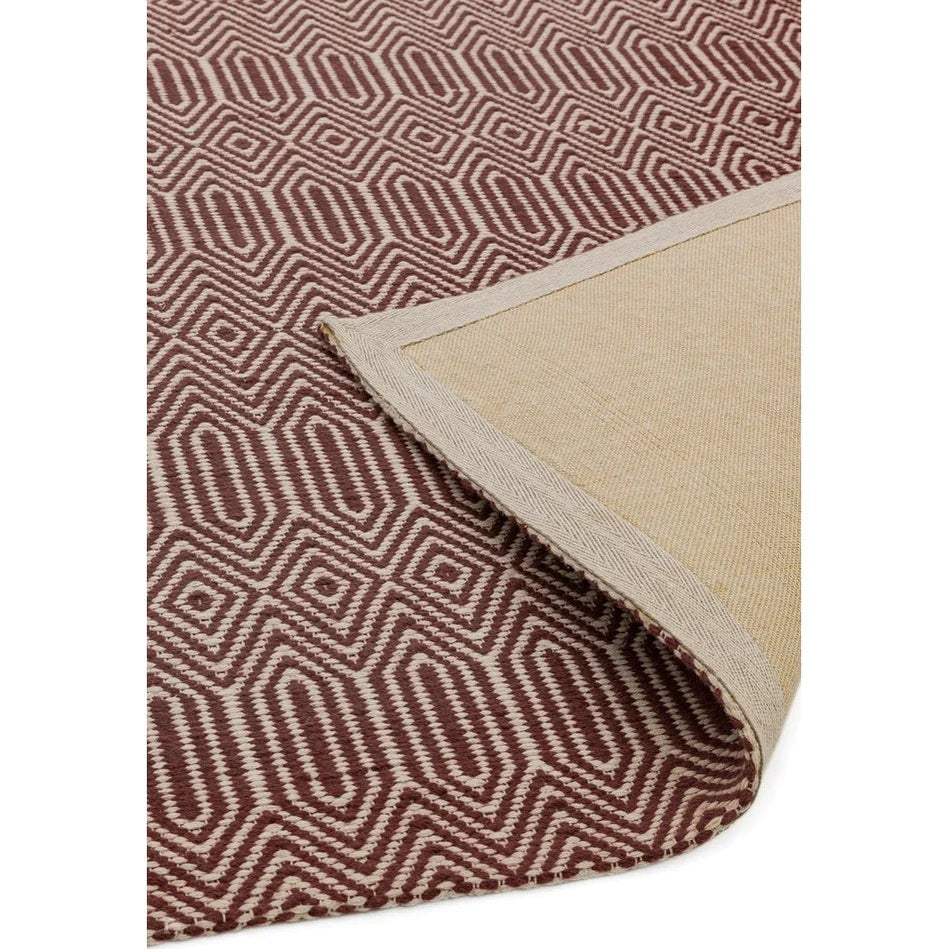 Tapis Laine et Coton tissé main style berbère SILWAN - Novatrend 