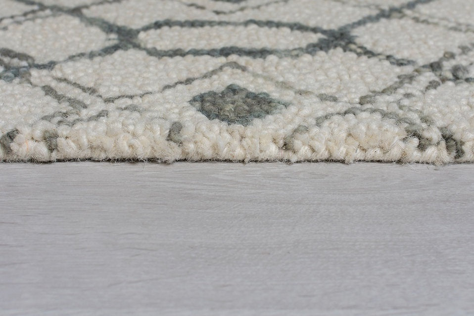 Tapis de salon moderne en laine LEO - Novatrend 