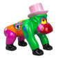Sculpture statue moderne Gorille CAPUCIN POP ART - Novatrend 