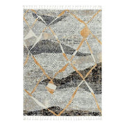 Tapis de salon à franges style berbère OMAR