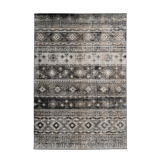 Tapis à motif ethnique et berbère KARLIBAR