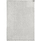 Tapis de salon moderne tissé main laine et viscose KASO