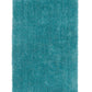 Tapis de salon Moderne poils longs DONNA Turquoise - Novatrend 