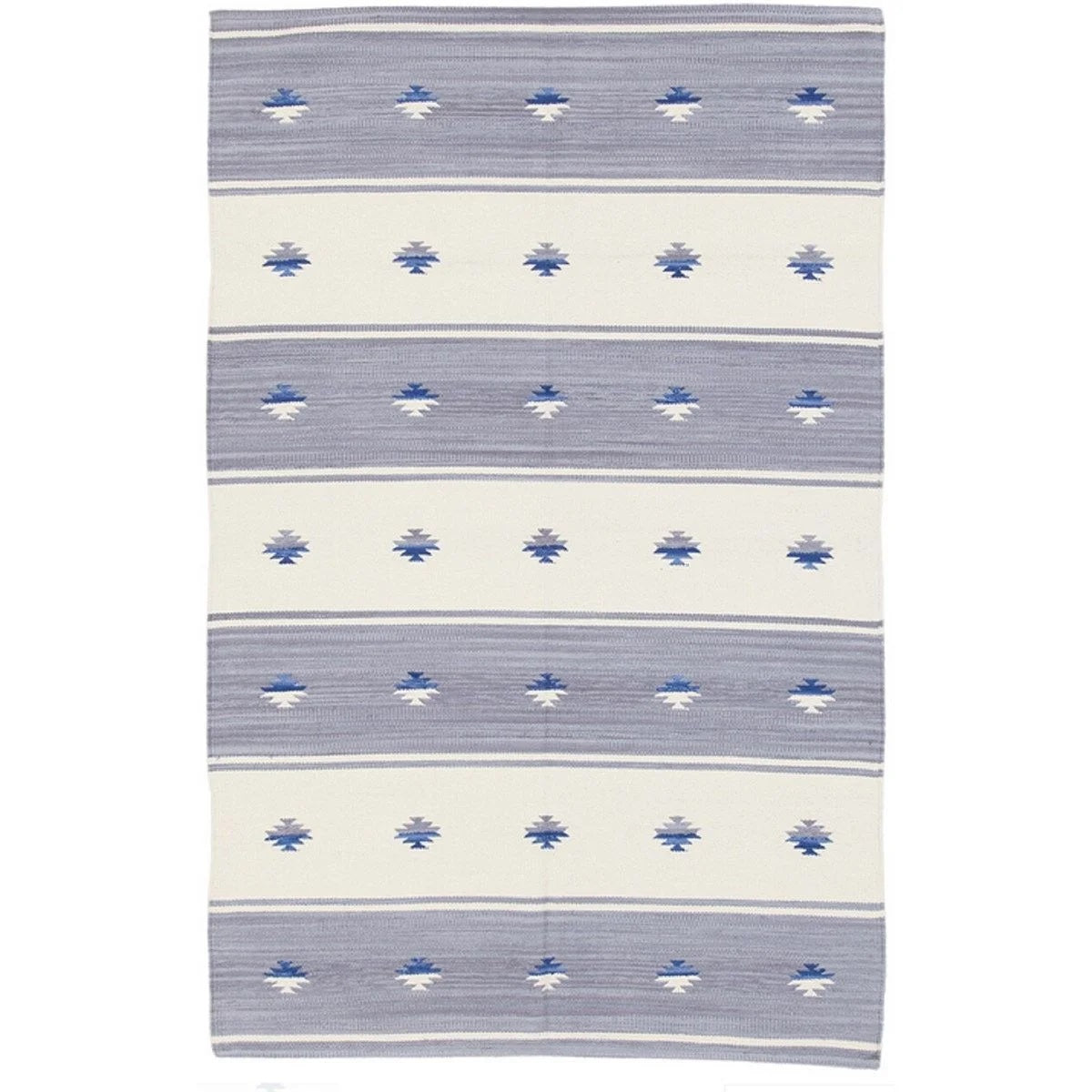 Tapis de salon moderne coton DECKO