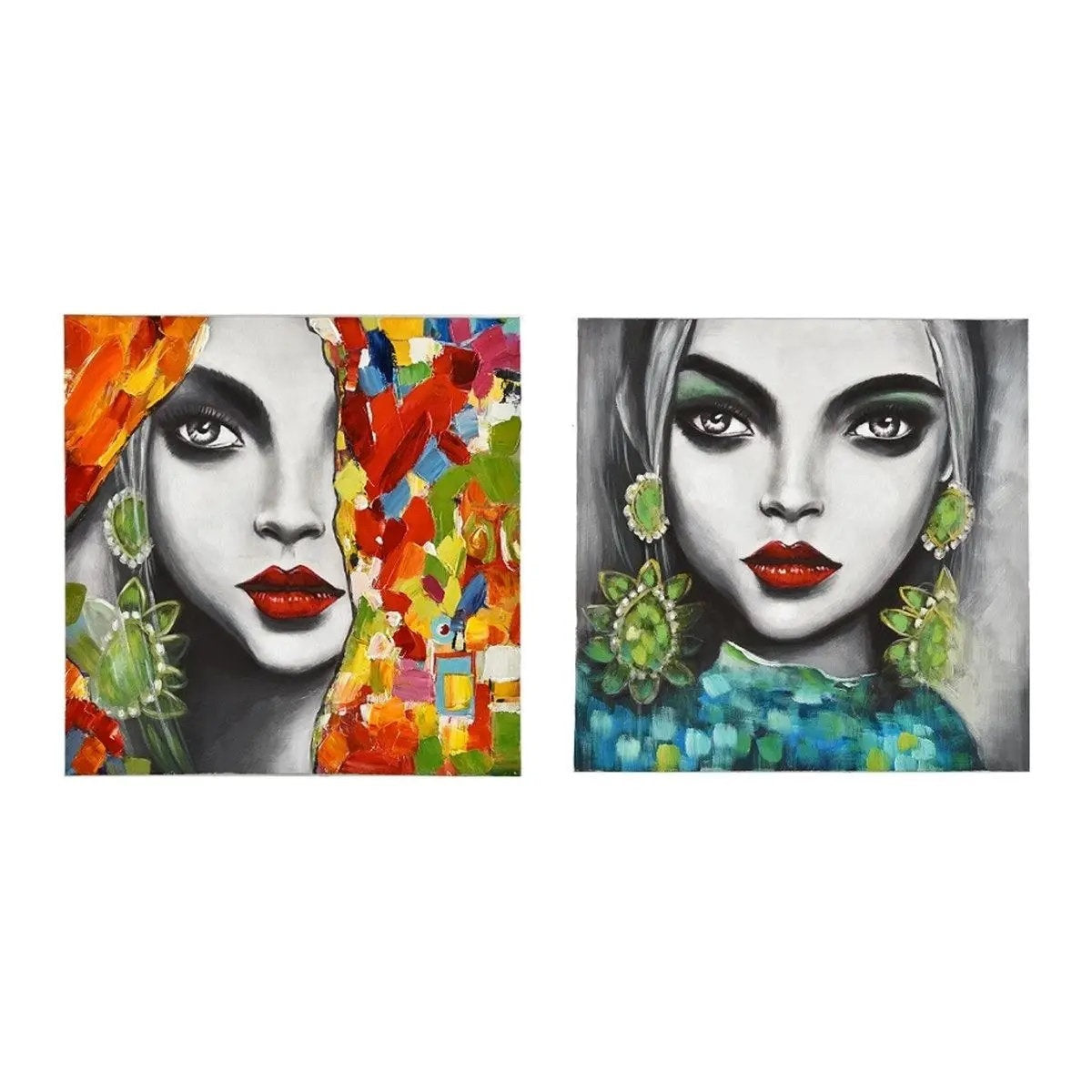 Set de 2 tableaux cadre argent SONGE - Novatrend 