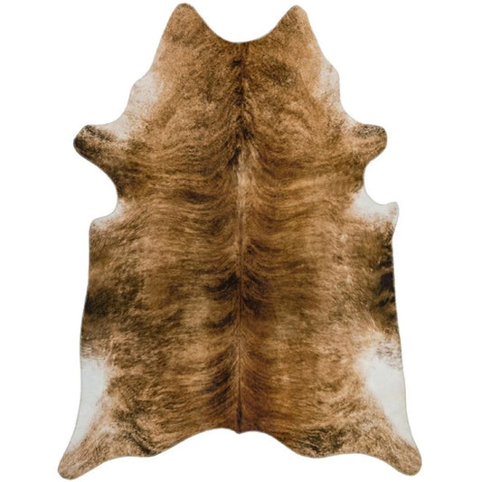 Tapis style peau de vache COWHIDE Marron