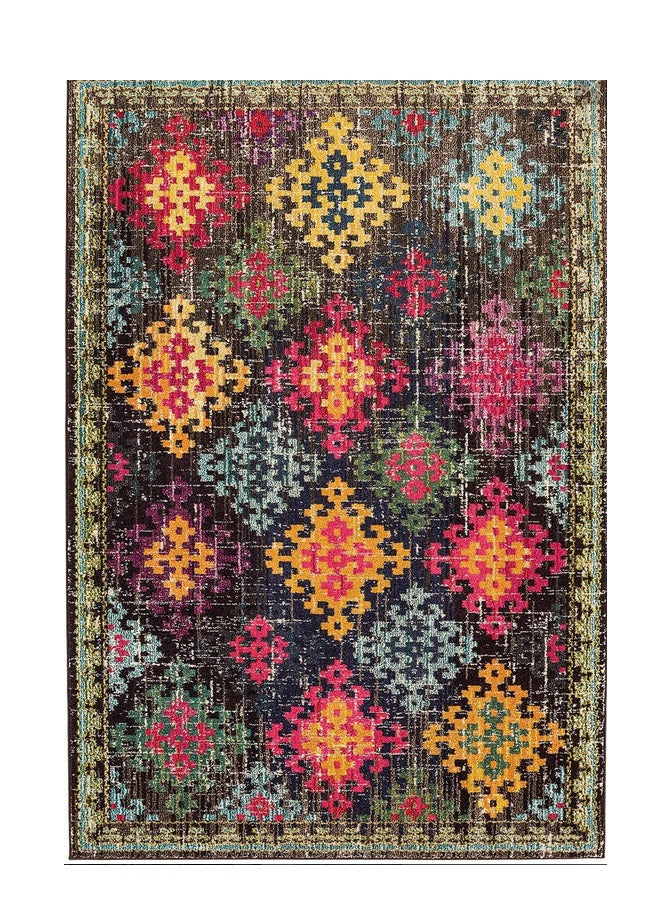 Tapis tissé plat à motifs BLUSH - Novatrend 