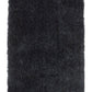 Tapis de salon Moderne poils longs DONNA Noir - Novatrend 