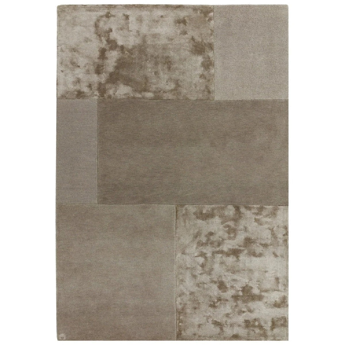 Tapis de salon moderne tufté main SLATE - Novatrend 