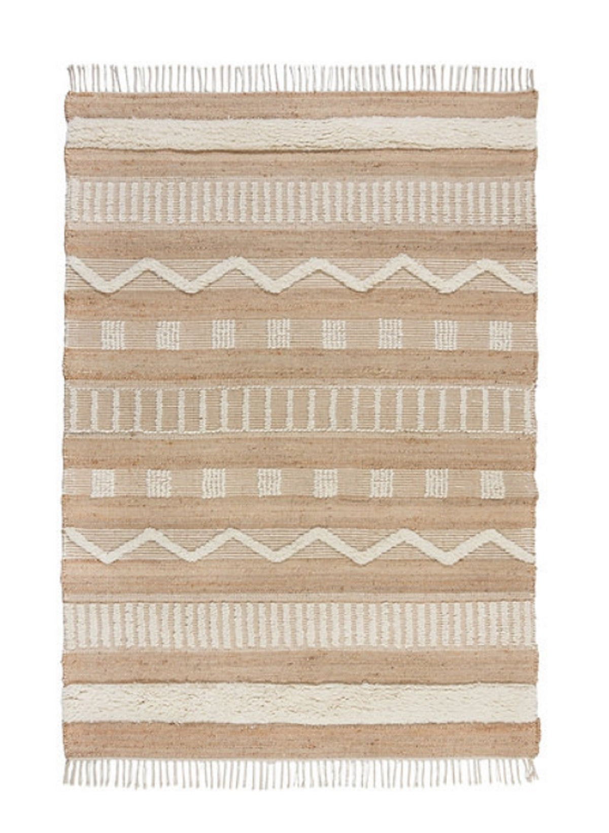 Tapis de salon en jute MEDINHA - Novatrend 