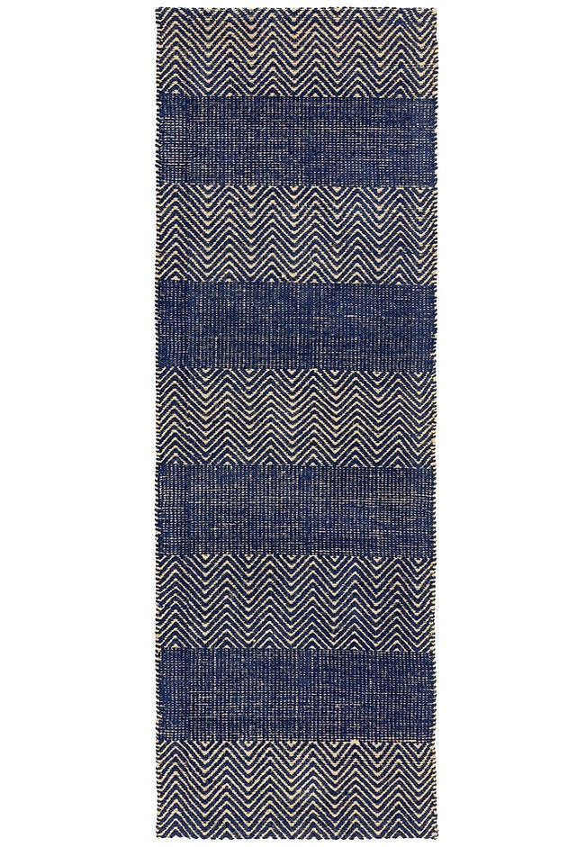 Tapis de couloir moderne jute et coton ARROW - Novatrend 