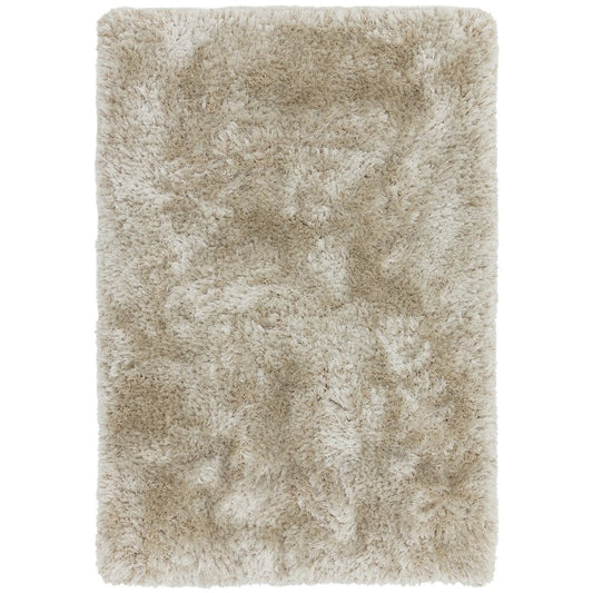 Tapis salon confort shaggy SPLASH Beige - Novatrend 