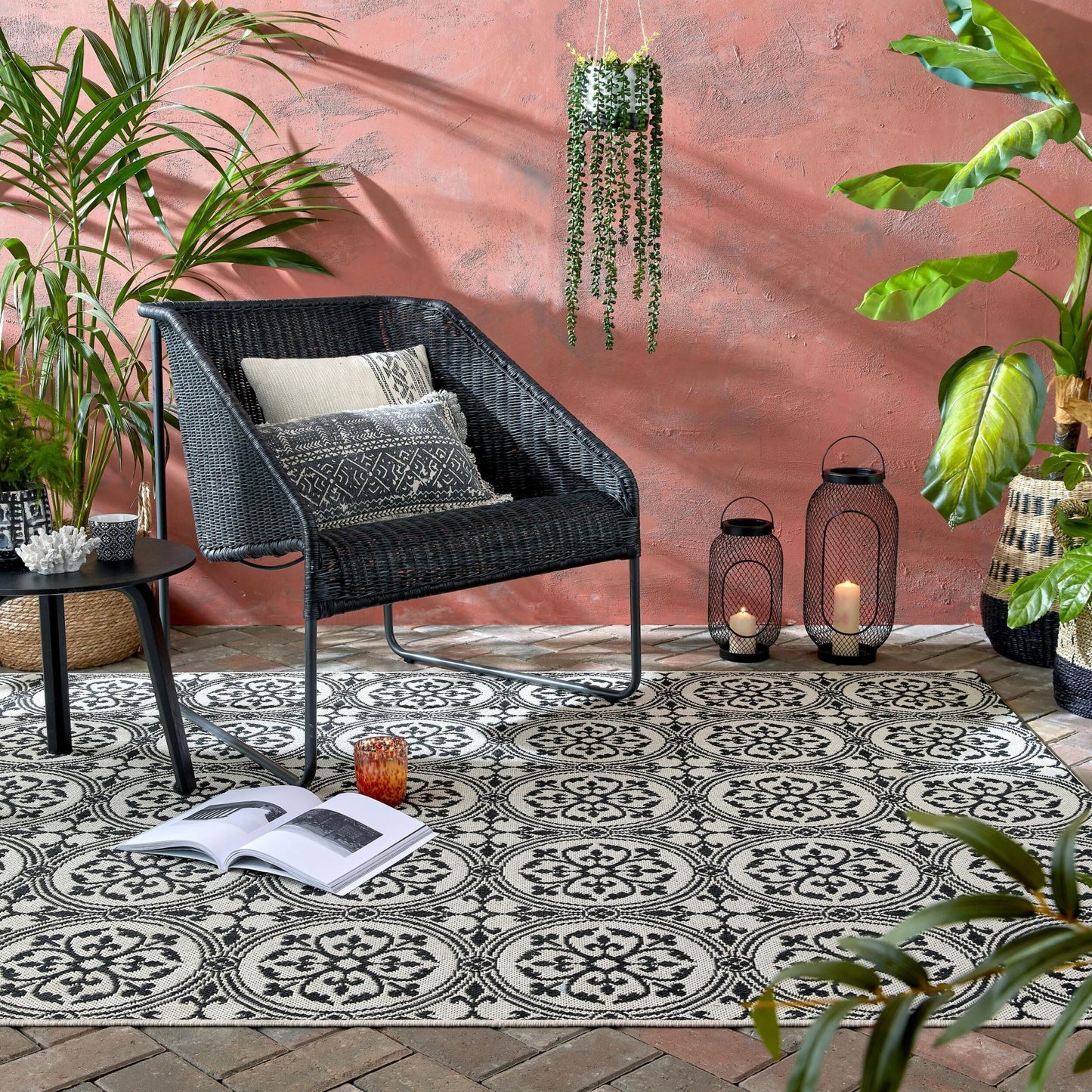 Tapis intérieur extérieur moderne VERANO