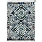 Tapis de salon à franges style berbère INES