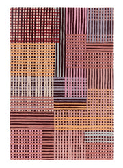 Tapis de salon moderne en laine FACET - Novatrend 