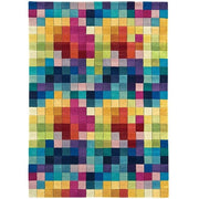 Tapis pure laine à motifs FLASHY BOXES - Novatrend 