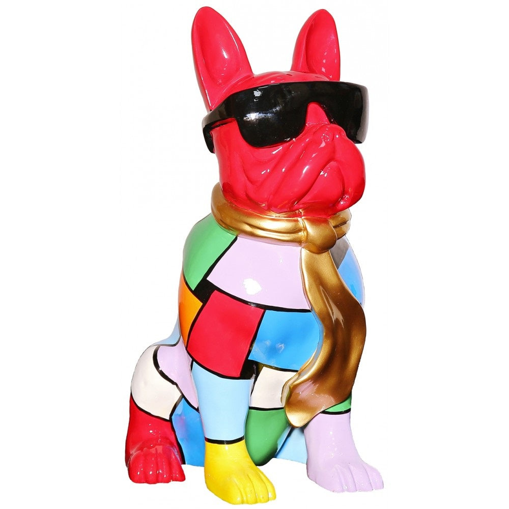 Sculpture statue moderne JOHNNY DOG - Novatrend 