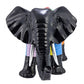 Sculpture statue moderne CRAZY ELEPHANT - Novatrend 