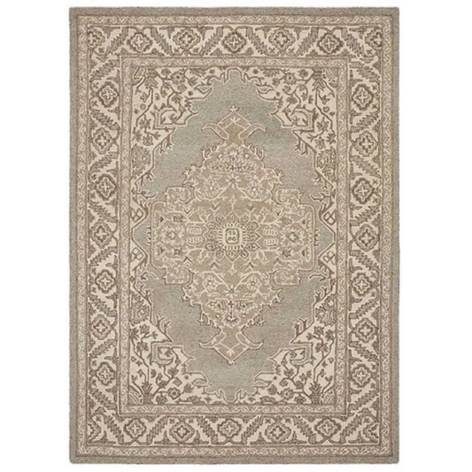 Tapis style orient en laine BONDI NATURAL - Novatrend 