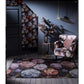 Tapis de salon moderne à fleurs FLORETTINA BLUSH - Novatrend 