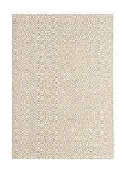 Tapis Coton Chenille et Jute ARROW Beige - Novatrend 
