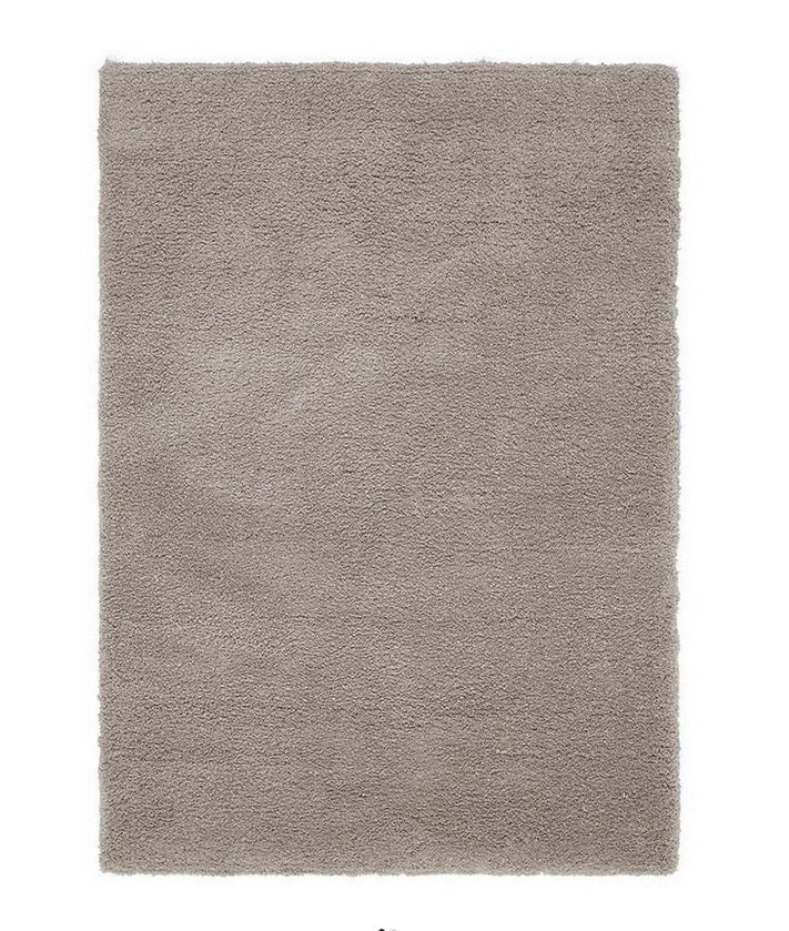 Tapis de salon shaggy moderne TITO Mocha - Novatrend 