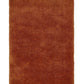 Tapis de salon shaggy moderne TITO Orange - Novatrend 