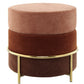 Tabouret design tricolore GILDA