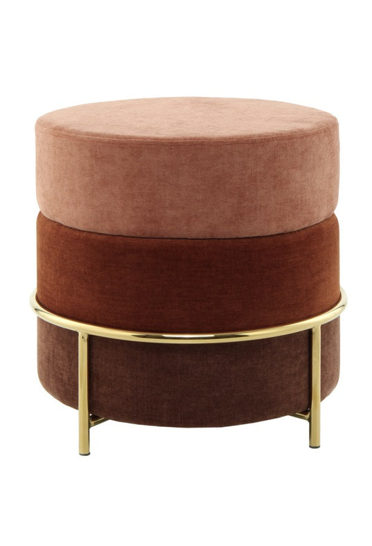 Tabouret design tricolore GILDA