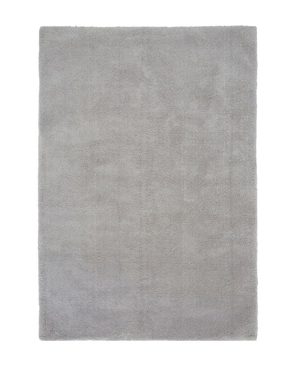 Tapis de salon shaggy moderne TITO Gris - Novatrend 