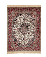 Tapis de salon style oriental en viscose FARSH MEDALLION - Novatrend 