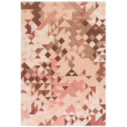 Tapis de salon moderne tufté main MYSTERIA