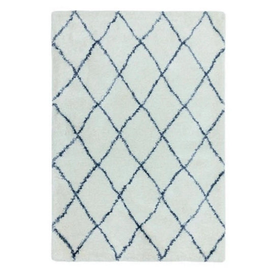 Tapis moderne style berbère BLUE DIAMOND - Novatrend 