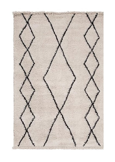 Tapis shaggy style berbère BEDOUN