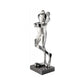 Sculpture statue moderne SILVER FROG - Novatrend 